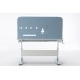 Children Kids Multifunctional Adjustable Study Desk with Double-Winged Swivel Chair